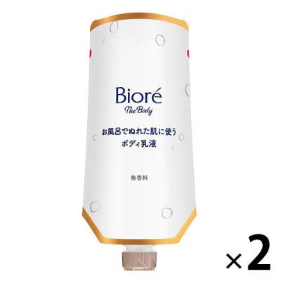 LOHACO - ビオレ ザボディ ぬれた肌に使うボディ乳液 無香料つりさげ