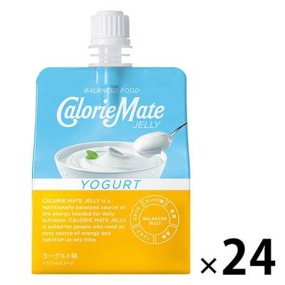 カロリーメイトゼリー ヨーグルト味　1セット（1個（215g）×24）　バランス栄養食　大塚製薬
