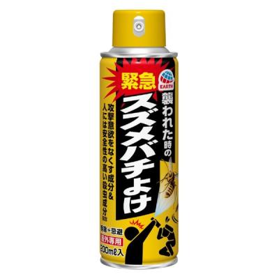 アース製薬 緊急スズメバチよけスプレー 200ML ハチよけ対策 蜂 スプレー 892319 1本