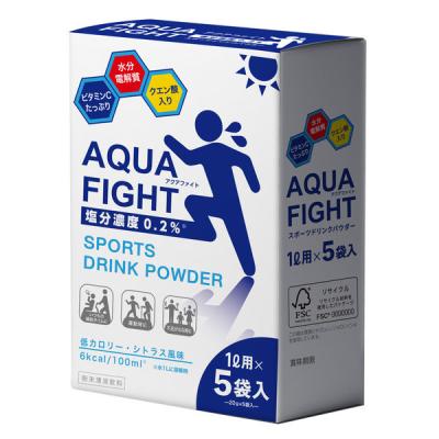 スポーツドリンク 粉末 アクアファイト 粉 1L用 五洲薬品 1箱（20g×5袋入） アスクル・ロハコ限定 シトラス風味 オリジナル