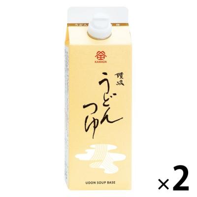 うどんつゆ 500ml 1セット（1個×2） 鎌田醤油 麺つゆ めんつゆ