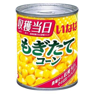 いなば食品 収穫当日もぎたてコーン 200g 1缶 缶詰