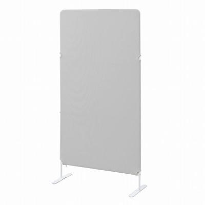 アスクル マルチワーク クロススクリーン 幅800×奥行340×高さ1600mm ライトグレー 1台 オリジナル