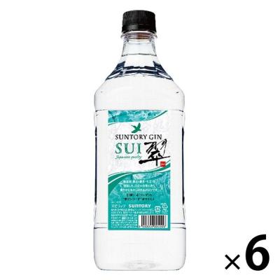 LOHACO - 翠 ジン ペット 1.8L 6本 スイジン サントリー