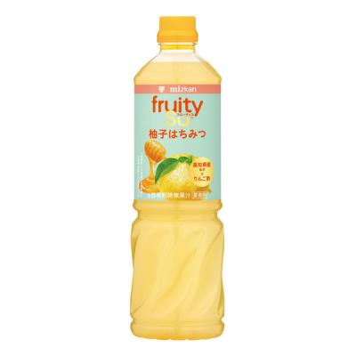 業務用フルーティス りんご酢柚子はちみつ（6倍濃縮タイプ）1000ml 1本 ミツカン 飲む酢 お酢