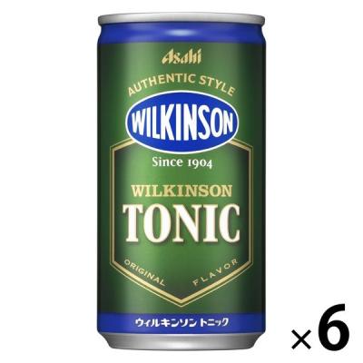 アサヒ飲料 ウィルキンソン トニック 190ml 1セット（6缶）