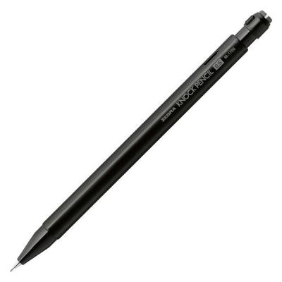 LOHACO - ゼブラ ノックペンシル M-1700 ブラック シャープペン MA117
