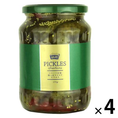 【アウトレット】成城石井 ガーキンス　ピクルス 1セット（1個×4）