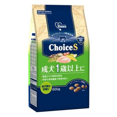 LOHACO - ファーストチョイス ChoiceS 成犬 1歳以上に チキン 600g 1袋
