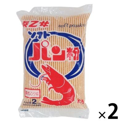 浜乙女 ソフトパン粉 菊オレンジ印 2kg 1セット（1袋×2）