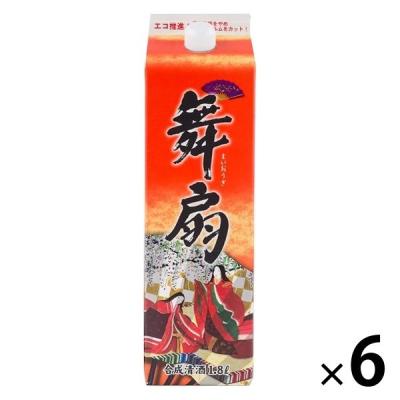 日本酒 合成酒 東亜酒造 舞扇 1800ml 1ケース（6本）