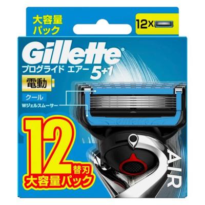 ジレット（Gillette） プログライド エアー 電動タイプ 髭剃り カミソリ 男性 替刃12個入 P＆G
