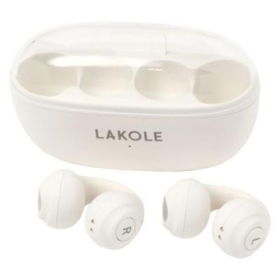 LOHACO - 耳をふさがない イヤフォン アイボリー LAKOLE/ラコレ