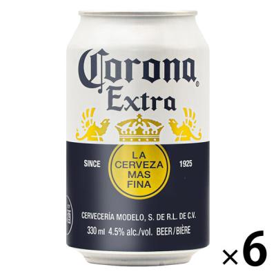 輸入ビール ビール コロナ・エキストラ 330ml 1セット（6本）