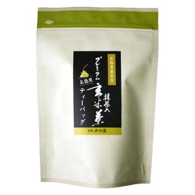 京都茶の蔵 プレミアムティーバッグ徳用抹茶入り玄米茶  1袋（3g×30バッグ入）