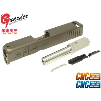 GUARDER CNC スライド G26 GLK-94 グロック26 ガーダー GLOCK-94(P) GUARDER ガーダー アルミCNC スライド for マルイ