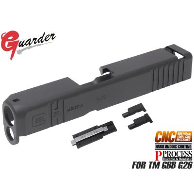 GUARDER CNC スライド G26 GLK-94 グロック26 ガーダー GLOCK-94(P) GUARDER ガーダー アルミCNC スライド for マルイ