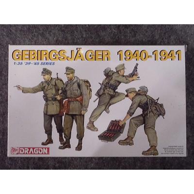 ドイツ 山岳兵 1940-1941 (1/35スケール 39-45 SERIES 6345)の商品画像
