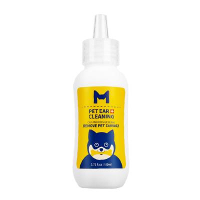 犬 耳掃除、犬 耳洗浄液、猫 耳ダニ薬、猫 耳洗浄液、耳垢除去・消臭・かゆみを止める・耳ダニの防ぐ、獣医師の勧め 猫犬 イヤークリーナー（80 ml/2.71 fl oz）