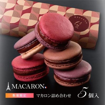 ホワイトデー お返し マカロン ギフト 高級 チョコ チョコレート お菓子 個包装 5個入 おしゃれ かわいい 誕生日プレゼント 子供 職場 お配り