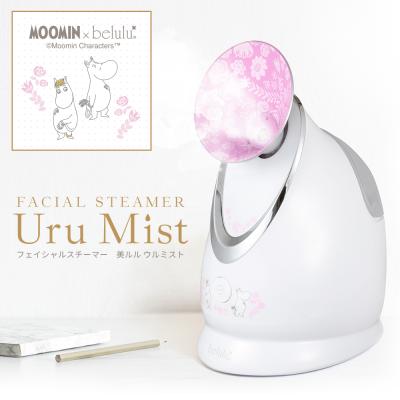 スチーマー フェイススチーマー バレンタイン 美顔器【moomin&美ルル ウルミスト】微粒子ミスト ギフト 乾燥対策 肌荒れ 保湿 年末年始特別価額