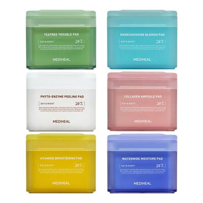 mediheal メディヒール トナーパッド 各90枚/100枚 6種 スキンケアパッド ティーツリー ビタミンパッド ピーリングパッド 単品 韓国コスメ 正規品