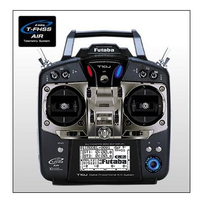 プロポ 10J (10ch-2.4GHz T-FHSS AIRモデル) /R3008SB (T-FHSS AIR) ドローン用T/Rセット 026379の商品画像