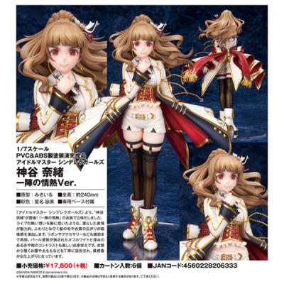 アイドルマスター シンデレラガールズ 神谷奈緒 一陣の情熱ver 1 7 完成品フィギュア 倉庫l 最安値 価格比較 Yahoo ショッピング 口コミ 評判からも探せる