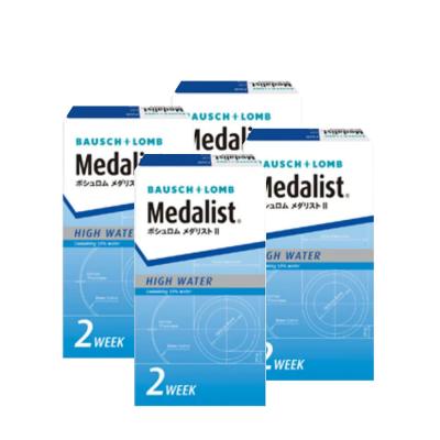 即日出荷 メダリスト2（メダリスト II） 6枚入 4箱 送料無料 コンタクトレンズ  2week  2ウィーク ボシュロム