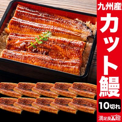 お値引きクーポン配布中 10切れ 九州産カットうなぎ うなぎ 蒲焼き ギフトうな重 鰻の蒲焼 国産鰻 蒲焼き 土用の丑の日 送料無料