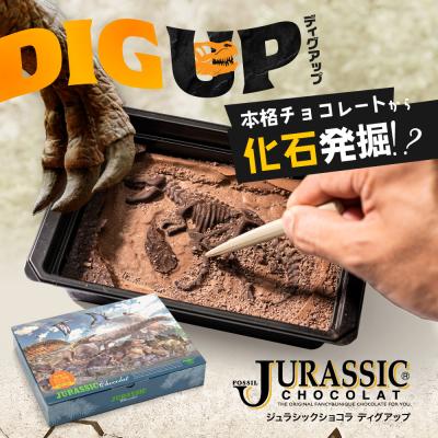 バレンタイン チョコ 恐竜チョコ ジュラシックショコラ【ディグアップ】チョコレート 子供 お取り寄せスイーツ チョコ ユニーク インスタ映え  面白チョコ