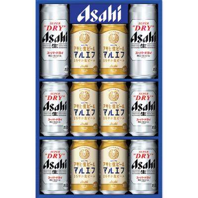 お中元　ギフト　アサヒビール スーパードライ・アサヒ生ビールダブルセット ＭＦＷ‐３（250_26夏）