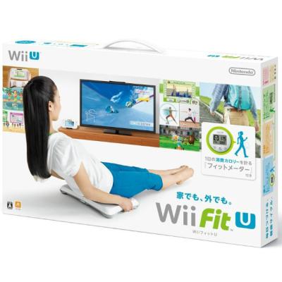 Wii Fit U バランスWiiボード (シロ) + フィットメーター (ミドリ) セットの商品画像