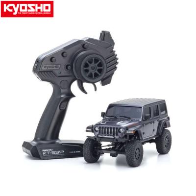 1/22RC クローリングカー ミニッツ4×4シリーズ レディセット ジープ ラングラー アンリミテッド ルビコン グラナイトクリスタルメタリック 32521GMの商品画像