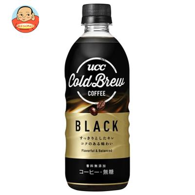 UCC COLD BREW BLACK(コールドブリュー ブラック) 500mlペットボトル×24本...