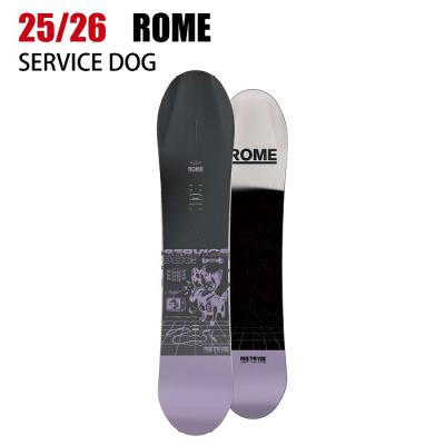 2026 ROME ローム SERVICE DOG サービスドッグ 25-26 ボード板 スノーボード