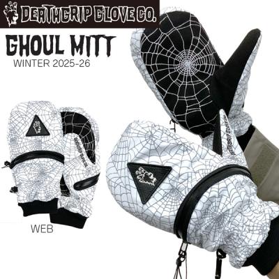 25-26 デスグリップグローブ グールミット DEATHGRIP GLOVE GHOUL MITT スキー スノーボード 手袋 25-26-GR-HOT