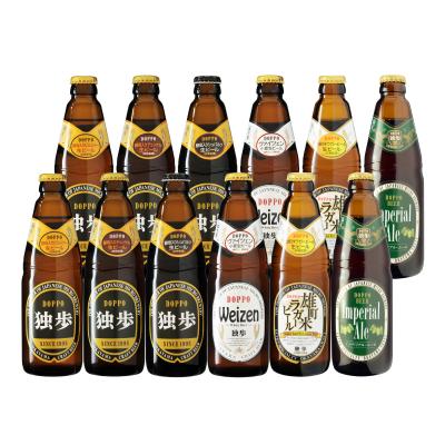 お中元 ビール ギフト プレゼント 地ビール独歩 本格派飲み比べ12本セット MBH12V （クール便指定） 【クラフトビール/岡山県/宮下酒造】 お歳暮