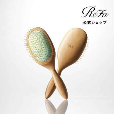 【リファ パドルブラシ 公式 】リファパドルプレミアムゴールド パドルブラシ ヘアブラシ 高級 ブラシ ReFa 公式 頭皮ケア ゴールドピン