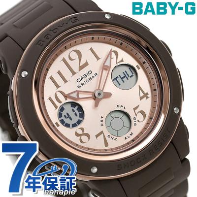 BABY-G SPECIAL COLOR MODELS 海外モデル BGA-150PG-5B1DR (pink gold/brown)の商品画像