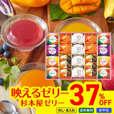 お中元 御中元 夏ギフト プレゼント 2026 送料無料 杉本屋 ゼリーアラカルト DJA-50B