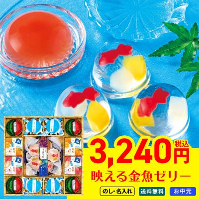 お中元 御中元 夏ギフト プレゼント スイーツ ゼリー 2026 送料無料 のし 名入れ 涼水菓 涼風夏選  シャーベット 詰合せギフト RG-30V