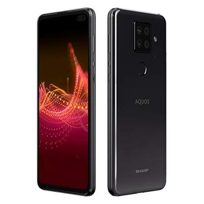 AQUOS sense4 plus SH-M16 simフリー パープル 美品 店長特典付き AQUOS sense4 plus SH-M16 simフリー パープル 美品 スマートフォン本体