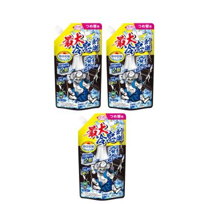 【3個】熱中対策　シャツクール　モンスタークール　詰め替えパウチ　250ml【3個】 男性