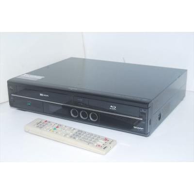 vhs dvd 一体型 ブルーレイレコーダー vhs ビデオデッキ シャープ AQUOS BD-HDV22 250GB ブルーレイ dvdプレーヤー  中古 保証付