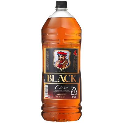 （セール）ブラックニッカクリア 37度 4L ペット 1本 ニッカ ウイスキー