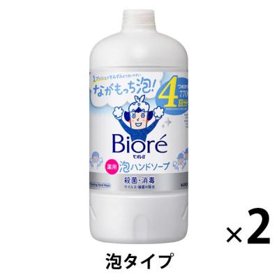 ビオレu 泡ハンドソープ 詰替770ml 1セット（2個） 【泡タイプ】 花王（イチオシ）