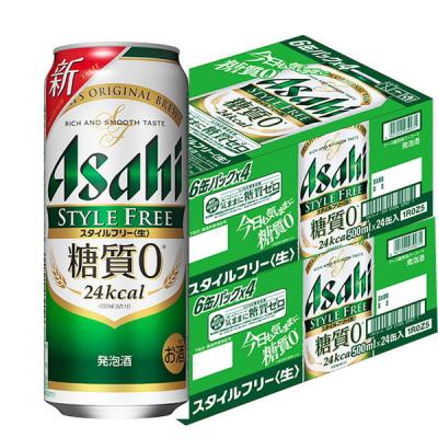 ビール類 発泡酒 ビール類 アサヒスタイルフリー〈生〉 糖質0(ゼロ) 500ml 2ケース(48本)