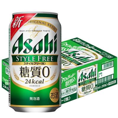 発泡酒 ビール類 アサヒスタイルフリー〈生〉 糖質0(ゼロ) 350ml 1ケース(24本)
