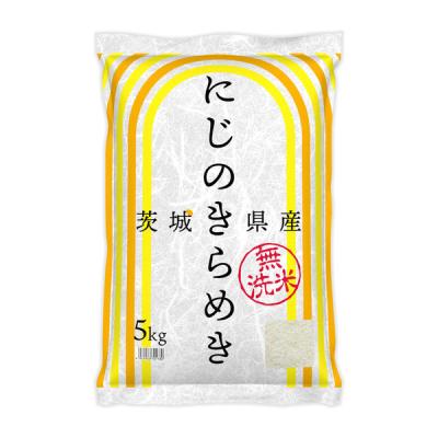 茨城県産 にじのきらめき 5kg 1袋 【無洗米】 令和6年産 木徳神糧 米 オリジナル LOHACO アスクル 限定 オリジナル